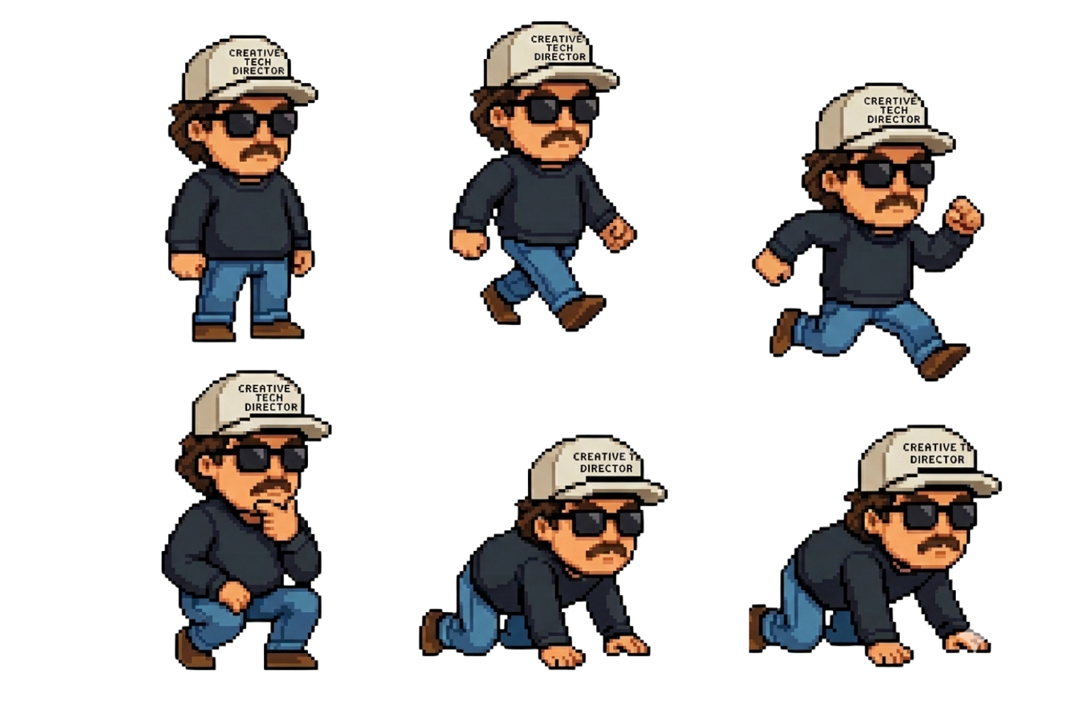 Sprite Mussi 6 Movimientos 1536x1024 Divide En 6 Para Mover Al Personaje
